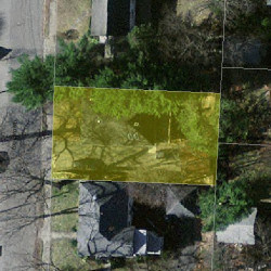 122 Oxford Rd, Newton MA 02459-2406 aerial view