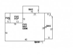 36 Adams Ave, Newton MA 02465-1003 floor plan