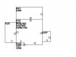 135 Fessenden St, Newton MA  02460-1131 floor plan