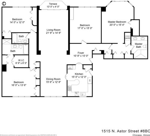 1515 Astor St, Chicago IL 60610-1627 exterior