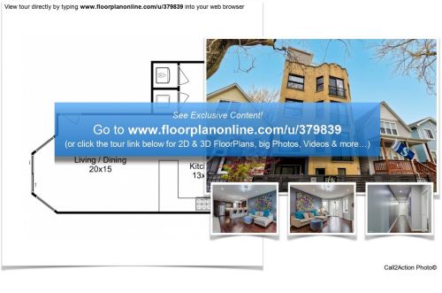 4130 Kimball Ave, Chicago IL  60618-2308 exterior