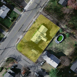 192 Wiswall Rd, Newton MA  02459-3544 aerial view