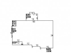 322 Winchester St, Newton MA 02461-2051 floor plan