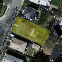 58 Falmouth Rd, Newton MA  02465-1125 aerial view