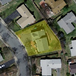 35 Morrill St, Newton MA 02465-1345 aerial view