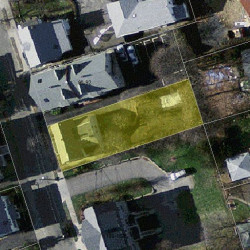 94 Dalby St, Newton MA  02458-1033 aerial view