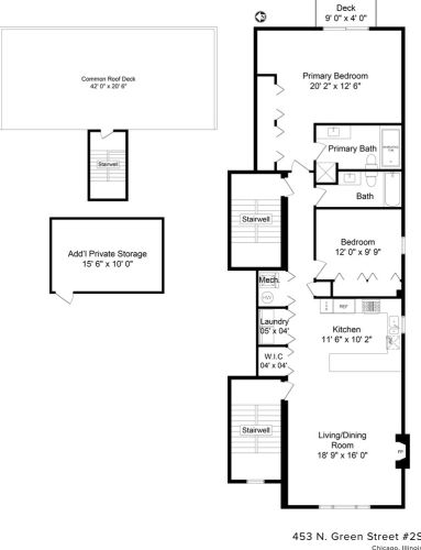 453 Green St, Chicago IL  60642-8209 exterior