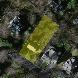 45 Bellevue St, Newton MA  02458-1918 aerial view