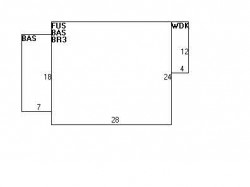27 Bow Rd, Newton MA 02459-2555 floor plan