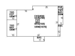 16 Converse Ave, Newton MA 02458-2504 floor plan