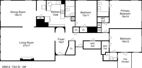 2666 73rd St, Chicago IL  60649-2726 exterior