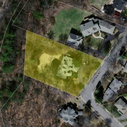 379 Central St, Newton MA 02466-2232 aerial view