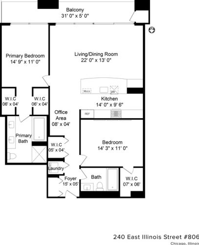 240 Illinois St, Chicago IL  60611-5063 exterior