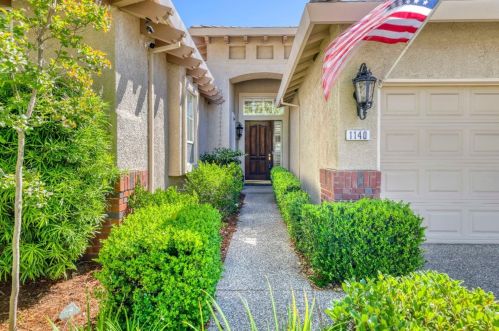 1140 Elderberry Cir, Folsom CA  95630-7659 exterior