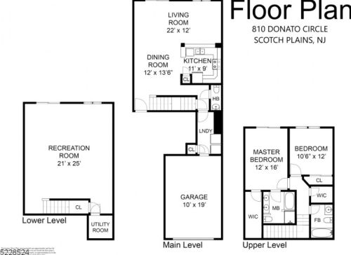 810 Donato Cir, Scotch Plains NJ 07076-1072 exterior