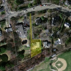 102 Homer St, Newton MA  02459-1518 aerial view