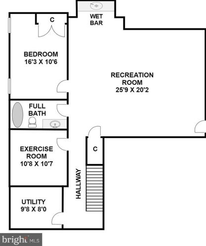 6408 Camrose Ter, Bethesda MD  20817-1610 exterior