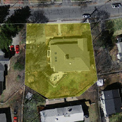 390 Newtonville Ave, Newton MA 02460-1941 aerial view