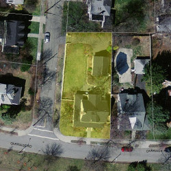 863 Commonwealth Ave, Newton MA  02459-1037 aerial view