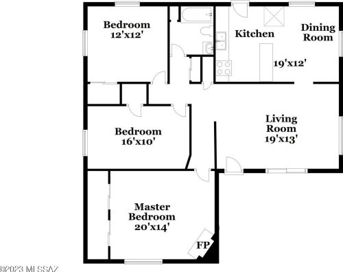 6518 Melody Ave, Tucson AZ  85756-9469 exterior