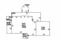 7 Bernard St, Newton MA  02461-1903 floor plan