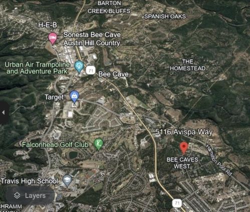 5116 Avispa Way, Austin TX 78738-7602 exterior