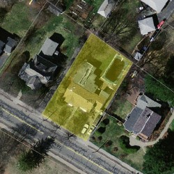 277 Crafts St, Newton MA 02460-1201 aerial view