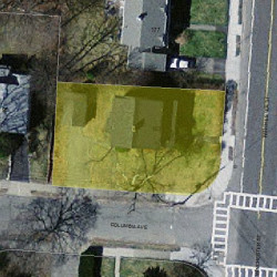 183 Winchester St, Newton MA 02461-2129 aerial view