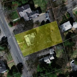 110 Highland St, Newton MA 02465-2405 aerial view