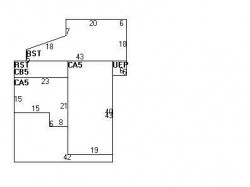 97 Elm St, Newton MA 02465-2009 floor plan