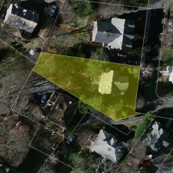31 Wesley St, Newton MA  02458-1915 aerial view