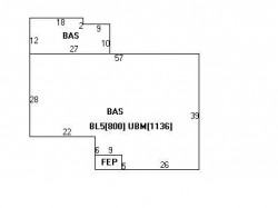 33 Sky View Cir, Newton MA  02459-3157 floor plan