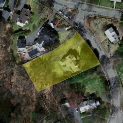 19 Crofton Rd, Newton MA 02468-1931 aerial view