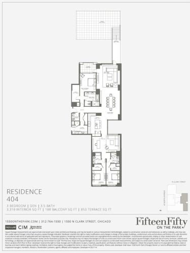 1550 Clark St, Chicago IL  60605-2709 exterior