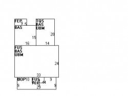 16 Adella Ave, Newton MA 02465-1902 floor plan