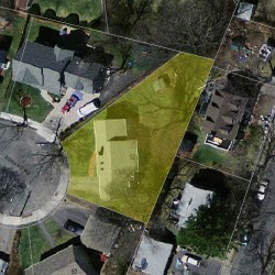 52 Edward Rd, Newton MA 02465-1120 aerial view