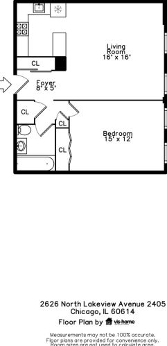 2626 Lakeview Ave, Chicago IL  60614-1809 exterior