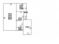 425 Waltham St, Newton MA 02465-1939 floor plan