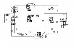 140 Sargent St, Newton MA 02458-2345 floor plan