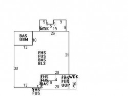1008 Beacon St, Newton MA 02459-1726 floor plan