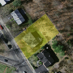 744 Dedham St, Newton MA 02459-3313 aerial view