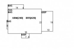 38 Jameson Rd, Newton MA 02458-2601 floor plan
