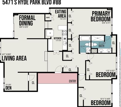 5471 Hyde Park Blvd, Chicago IL  60615-5830 exterior