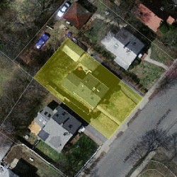 251 Linwood Ave, Newton MA 02460-1439 aerial view