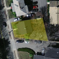850 Walnut St, Newton MA  02459-1756 aerial view