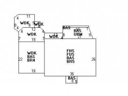 133 Beaumont Ave, Newton MA 02460-2315 floor plan