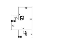 390 Homer St, Newton MA 02459-1430 floor plan