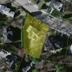 26 Fox Hill Rd, Newton MA  02459-3027 aerial view