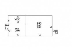 100 Gardner St, Newton MA  02458-1405 floor plan