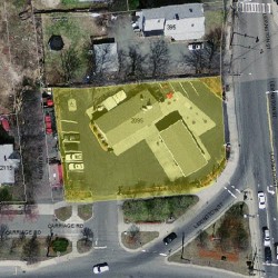 2095 Commonwealth Ave, Newton MA  02466-1901 aerial view
